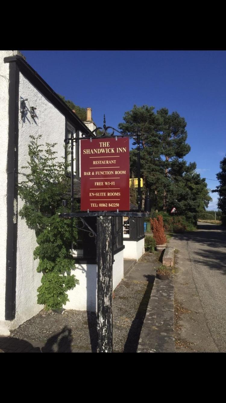 The Shandwick Inn Tain Exterior foto